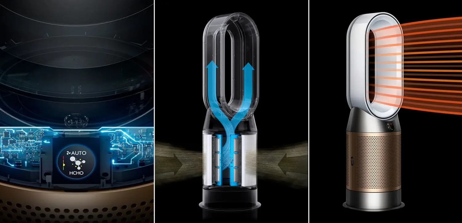 Очиститель воздуха Dyson HP12 Hot+Cool (White/Gold)