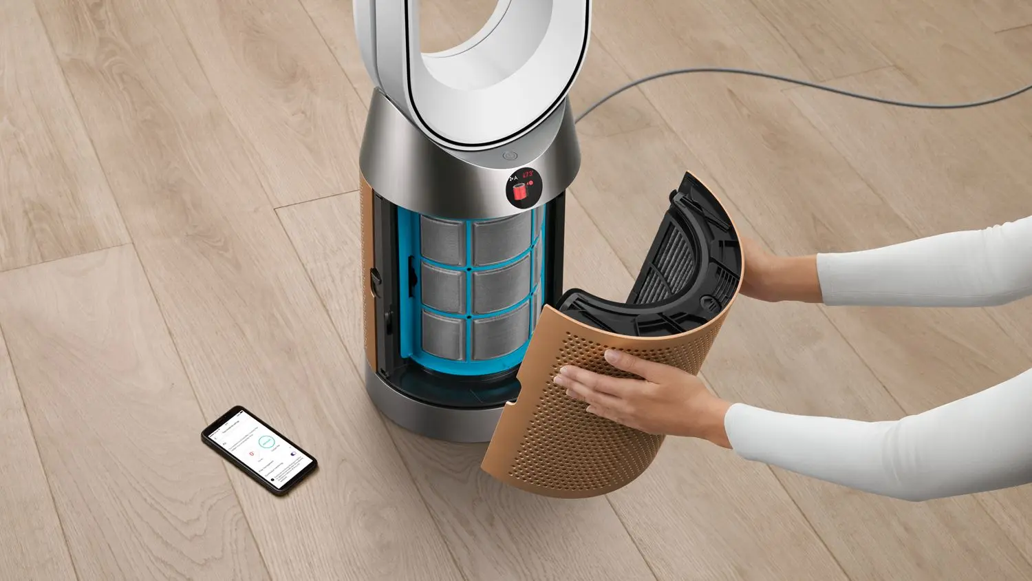 Очиститель воздуха Dyson TP12 Cool (White/Gold)