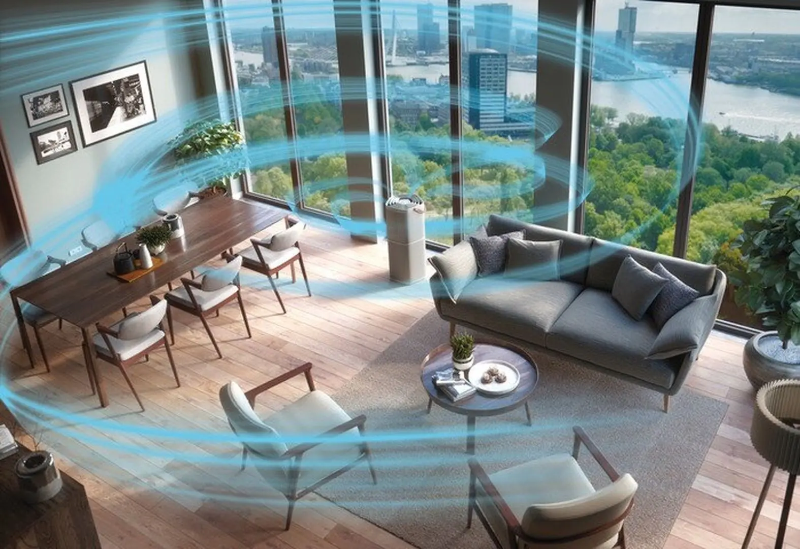 Purificator de aer Electrolux Pure A9 PA91-604GY (Grey)