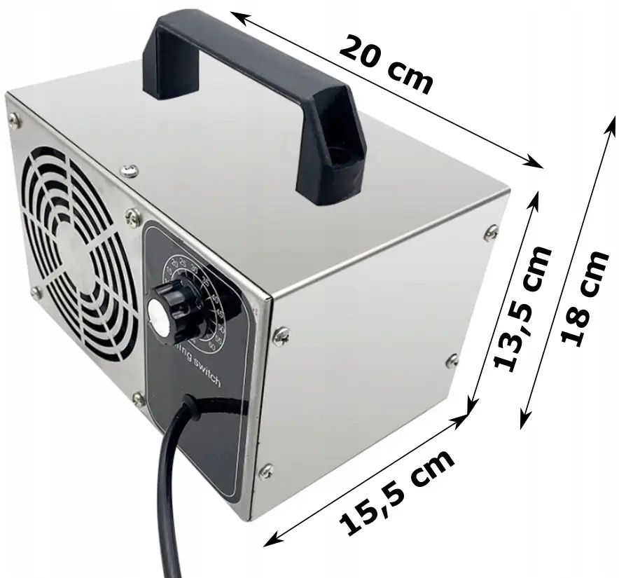 Generator de ozon Gotel Q69A (Silver) - 8