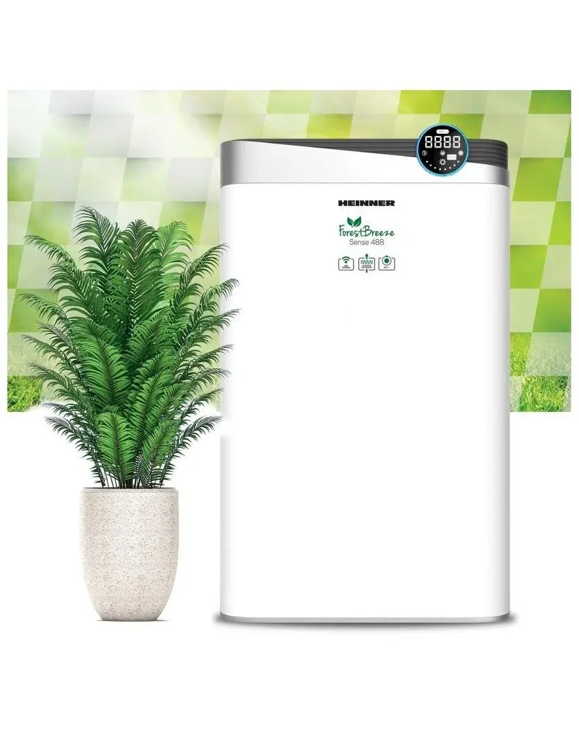 Purificator de aer Heinner Forest Breeze Sense 488 HPA-488WIFI (White/Black)