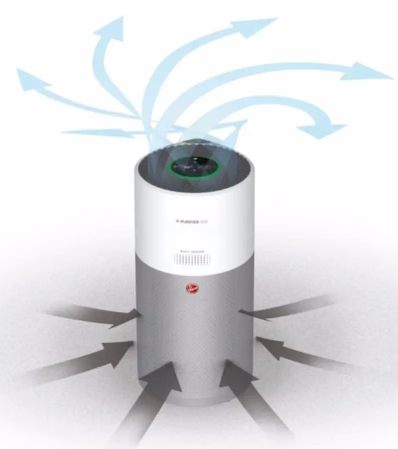 Purificator de aer Hoover HHP50CA011 (White/Grey)