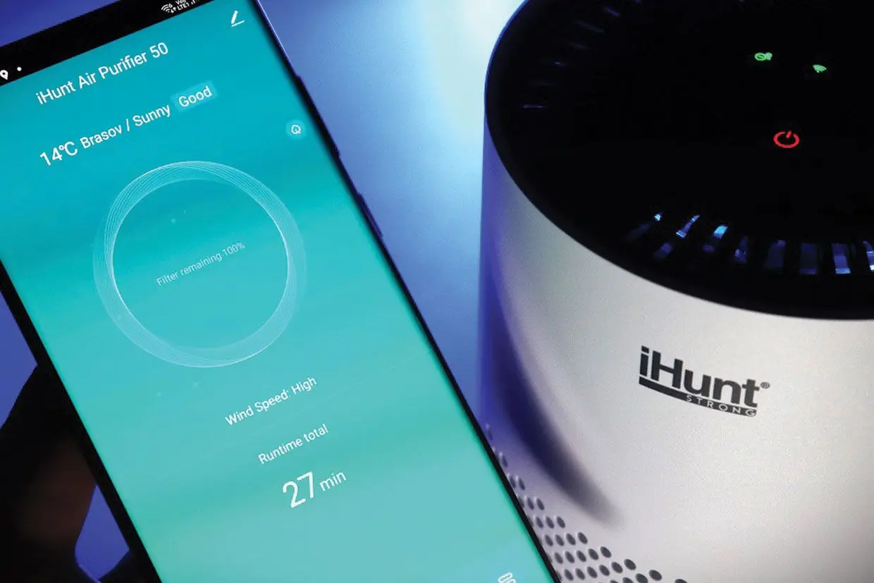 Purificator de aer iHunt Air Purifier Smart 50 (White)