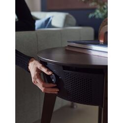 Стол с воздухоочистителем Ikea Starkvind (Дубовый Шпон Мореный/Темно-коричневый) Thumb