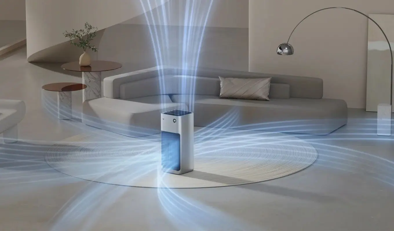 Purificator de aer Jya Fjord Pro Air Purifier (Silver/Black)