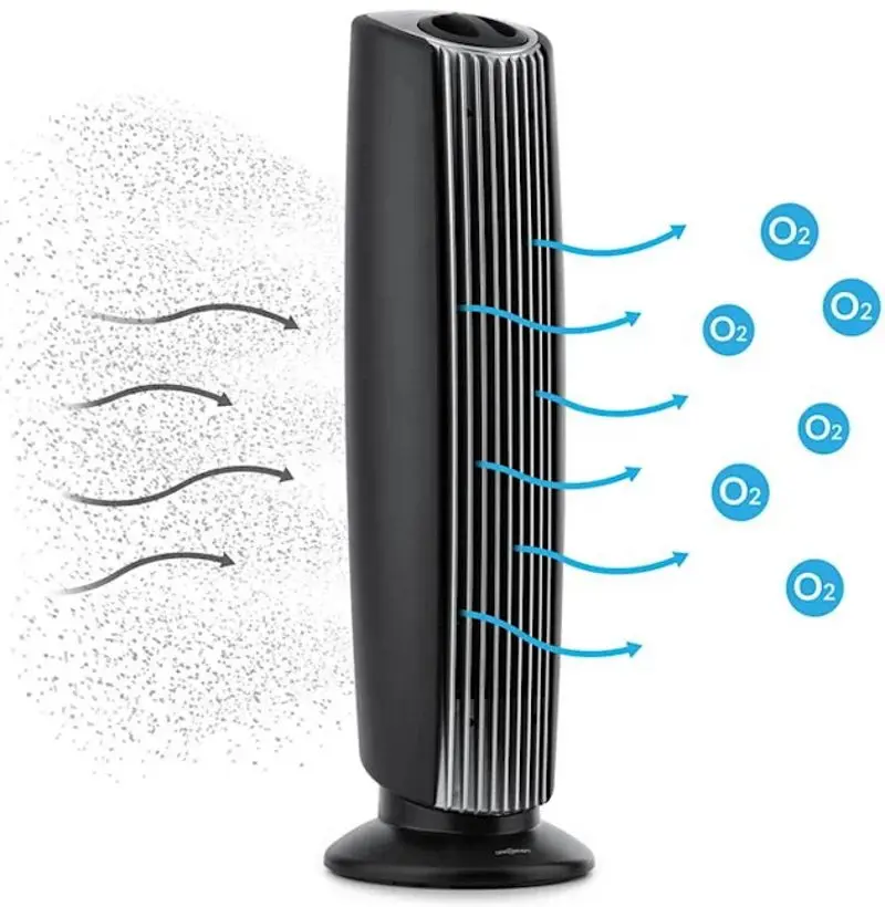 Очиститель воздуха 3в1 OneConcept ST. Oberholz XL (Black/Silver)