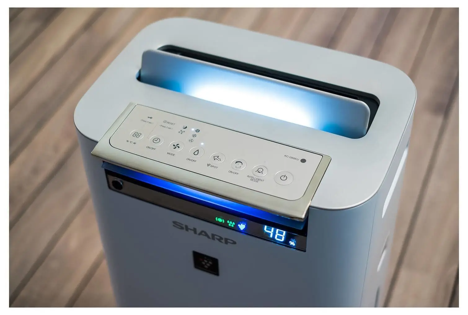 Увлажнитель-очиститель воздуха Sharp KCG60EUW (White) - 3