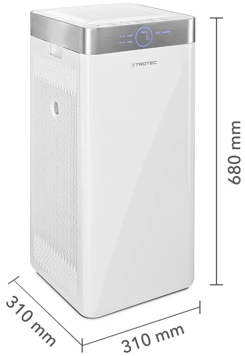 Purificator de aer Trotec AirgoClean 200 E (White) - 5