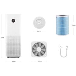 Очиститель воздуха Xiaomi Air Purifier Pro (White) Thumb