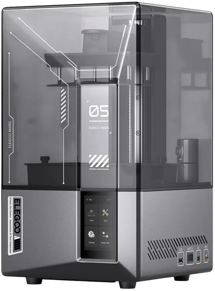3D-принтер Elegoo Mars 5 Ultra (Gray)