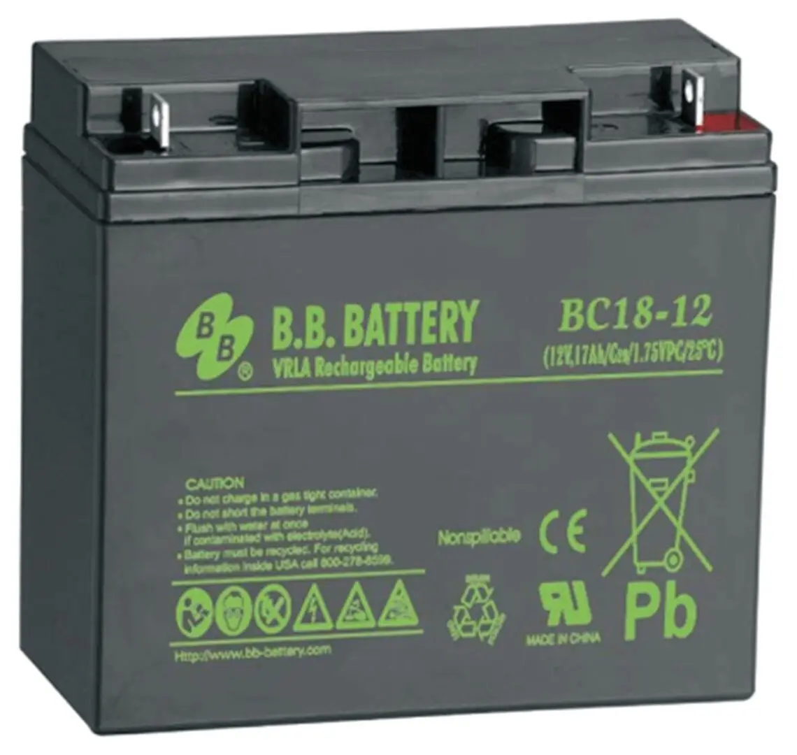Аккумулятор для ИБП B.B. Battery BC18-12 12V/18AH