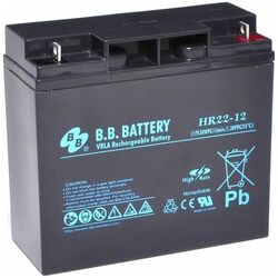 Acumulator pentru UPS B.B. Battery HR22-12 12V/22AH