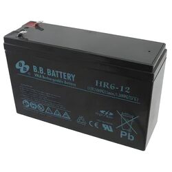 Аккумулятор для ИБП B.B. Battery HRC6-12 12V/ 6AH (Black)