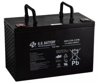 Acumulator pentru UPS B.B. Battery MPL120-12 12V/ 120AH (Black)