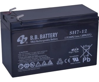 Acumulator pentru UPS B.B. Battery SH7-12 12V/7AH (Black)