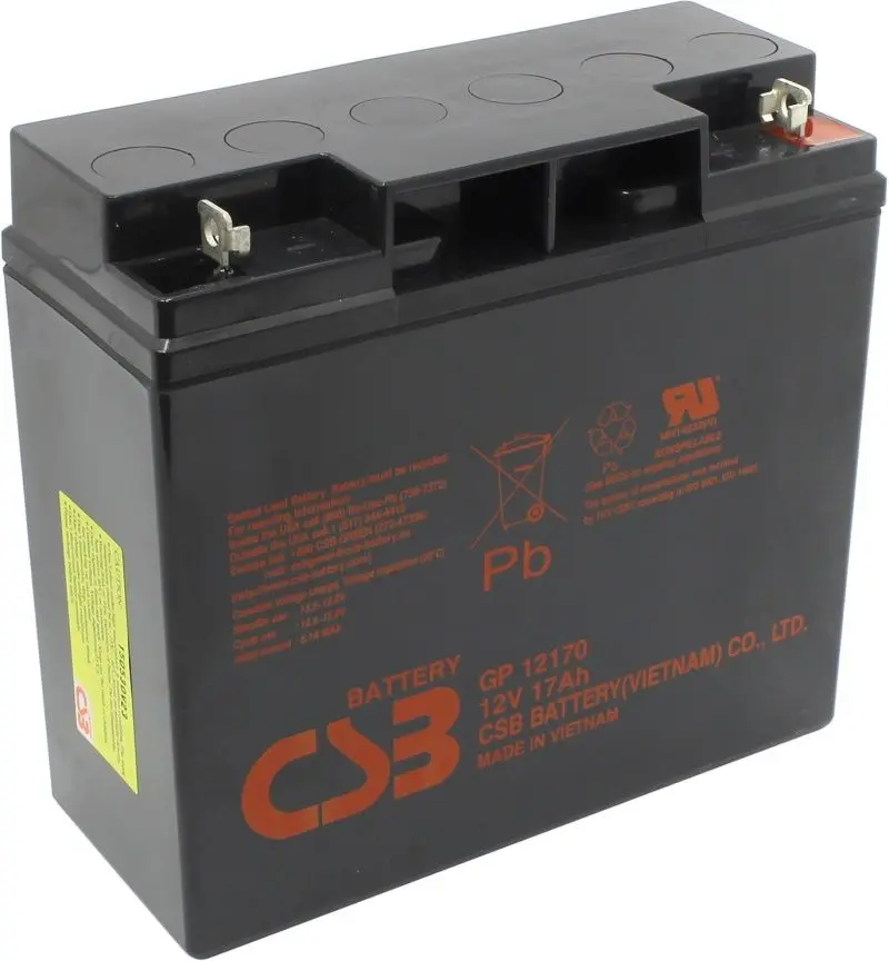 Аккумулятор для ИБП CSB GP 12170 12V/17AH