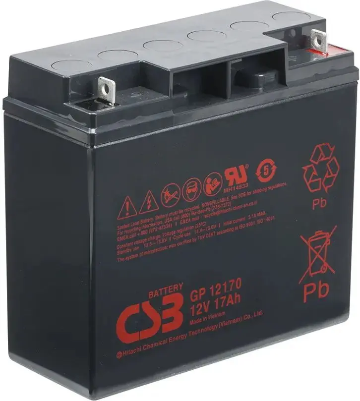 Аккумулятор для ИБП CSB GP 12170 (Black) - 2