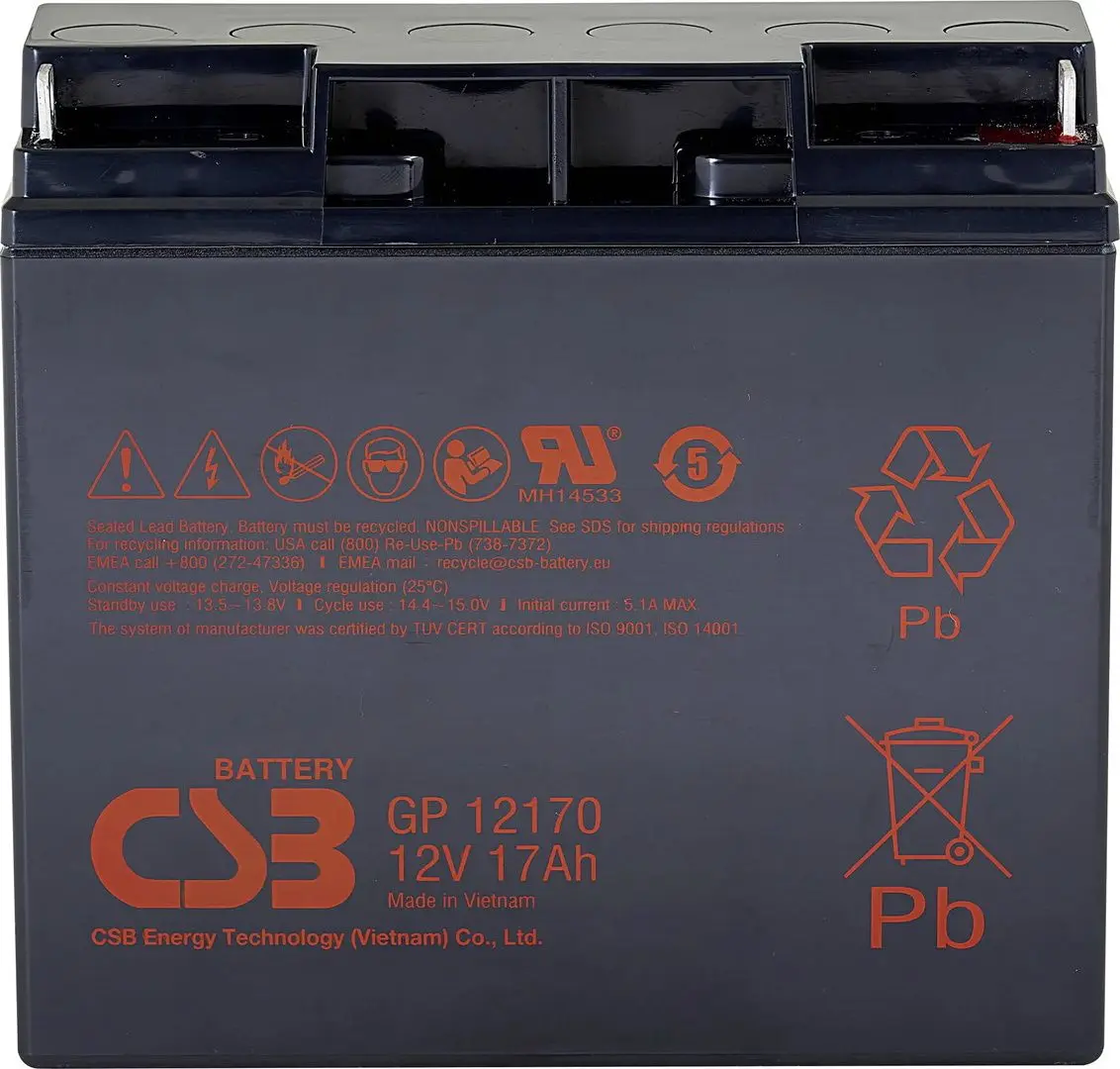 Аккумулятор для ИБП CSB GP 12170 (Black)