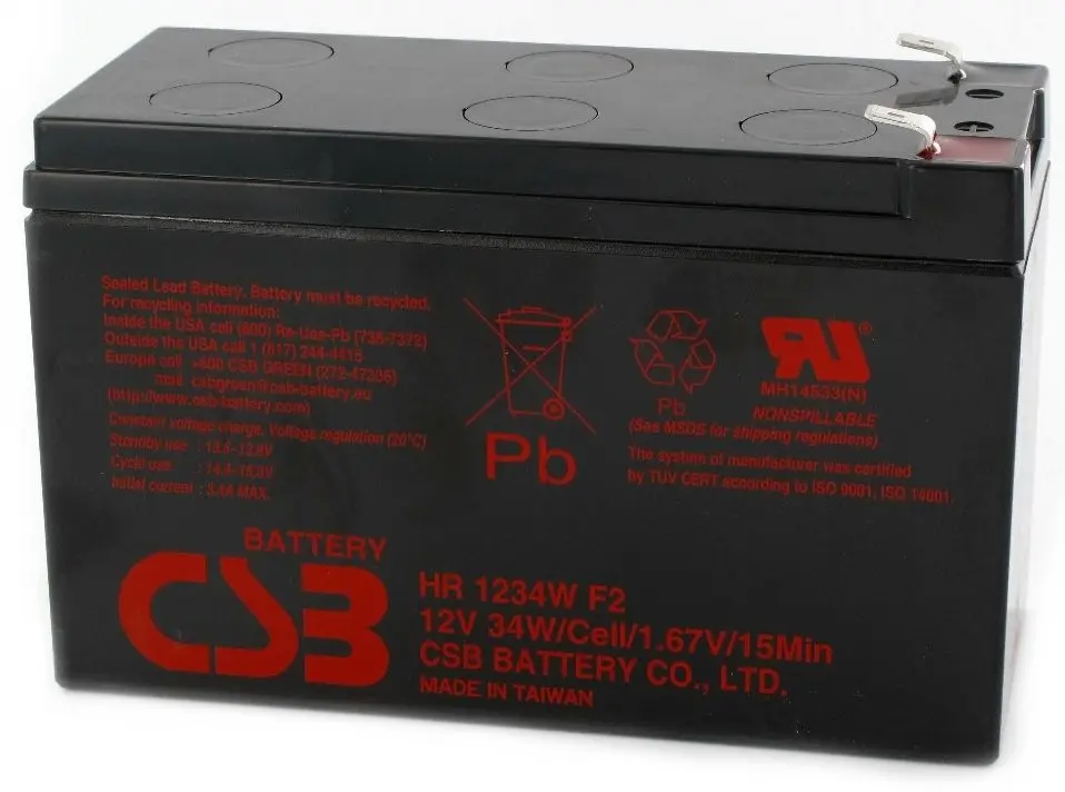 Acumulator penrtu UPS CSB HR1234W 12V/9AH