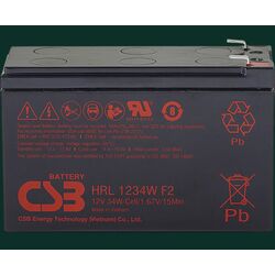 Acumulator pentru UPS CSB HRL 1234WF2 12V/9AH (Black) Thumb