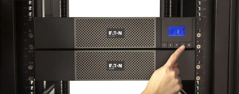 Set acumulatoare pentru UPS Eaton 5PX External Battery Module 48V 5PXEBM48RT (Black)