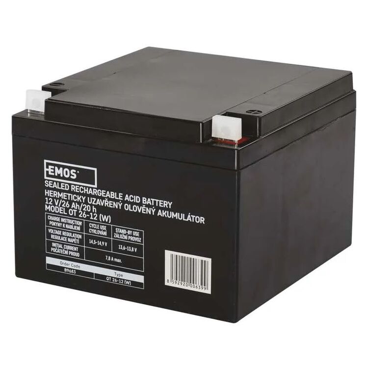 Аккумулятор для ИБП Emos B9683 12V 26Ah