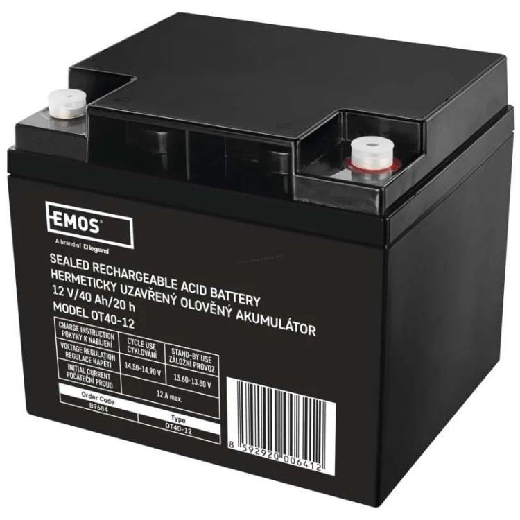 Аккумулятор для ИБП Emos B9684 12V 40Ah