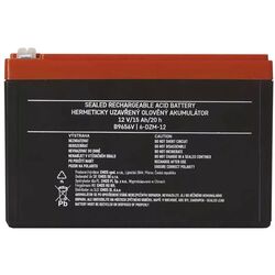 Acumulator pentru UPS Emos Faston B9656V 12V 15Ah (Black/Red) Thumb