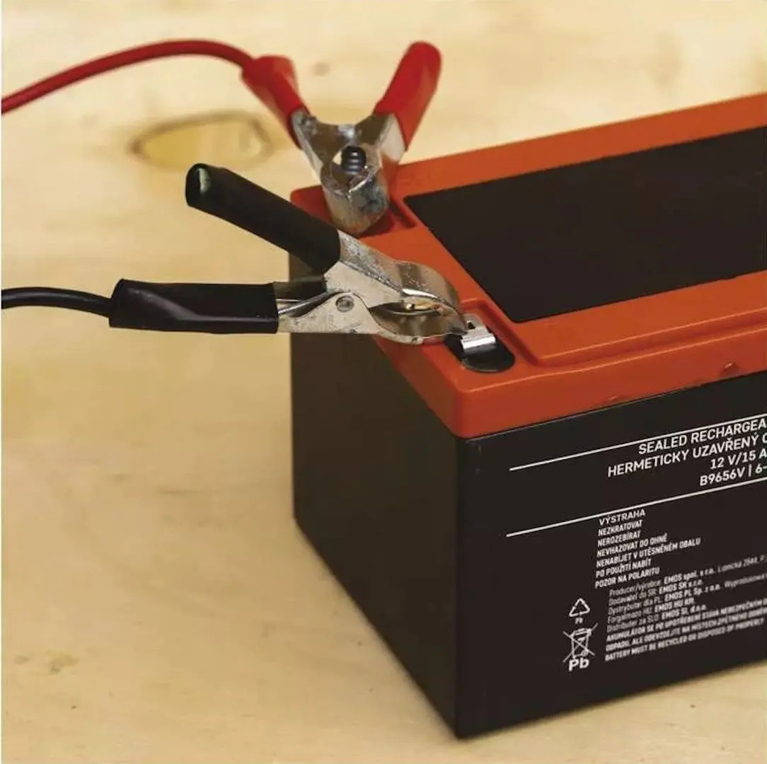 Acumulator pentru UPS Emos Faston B9656V 12V 15Ah (Black/Red)