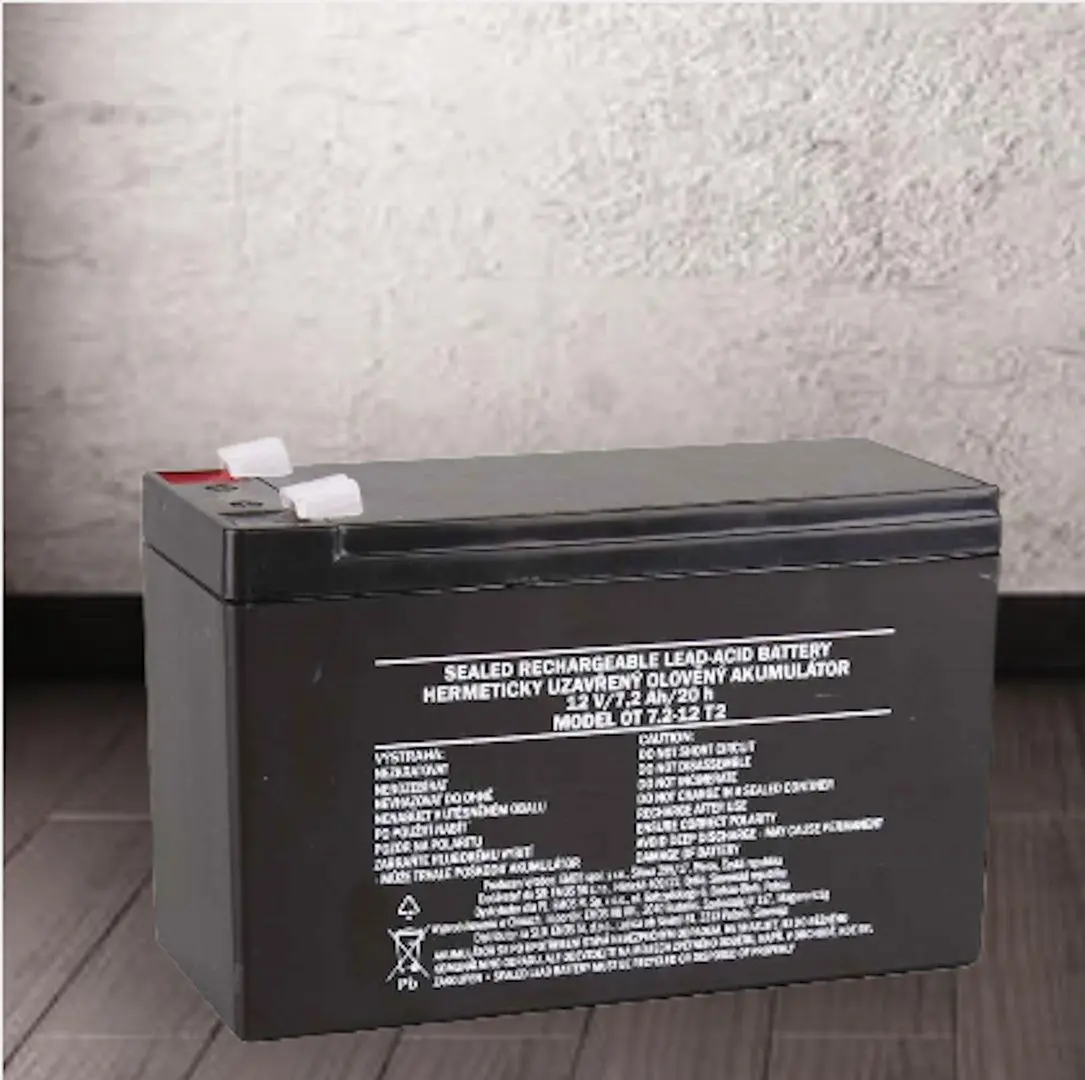 Acumulator pentru UPS Emos Faston B9674 12V 7.2Ah (Black) - 3