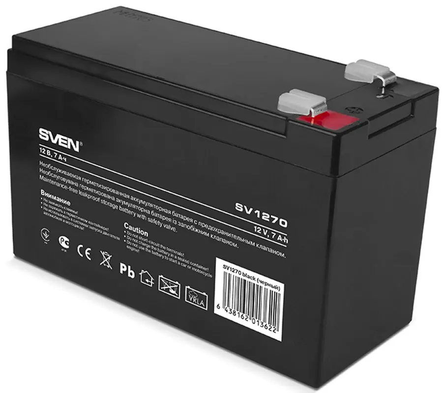 Аккумулятор для ИБП Sven SV1270 (Black)