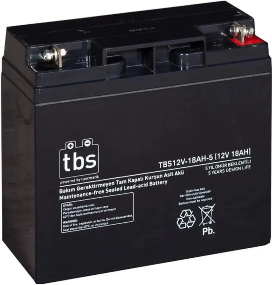 Acumulator penrtu UPS Tuncmatik TBS12V-18AH-5