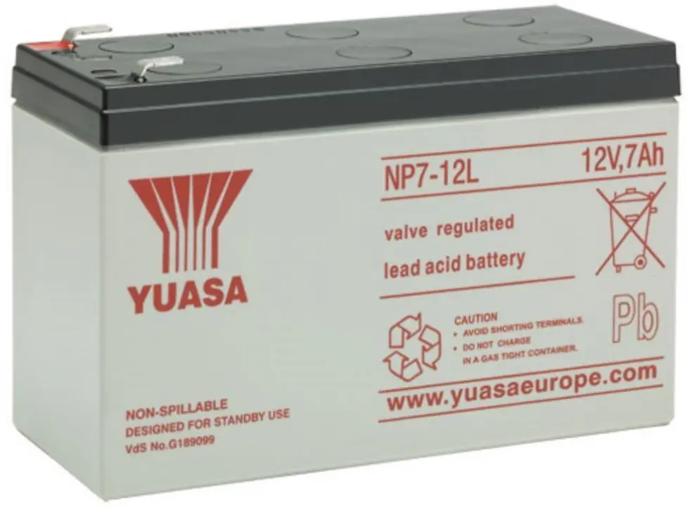 Acumulator pentru UPS Yuasa NP7-12L-TW 12V/ 7Ah