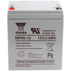 Acumulator pentru UPS Yuasa NPH5-12-TW 12V 5Ah (Grey)