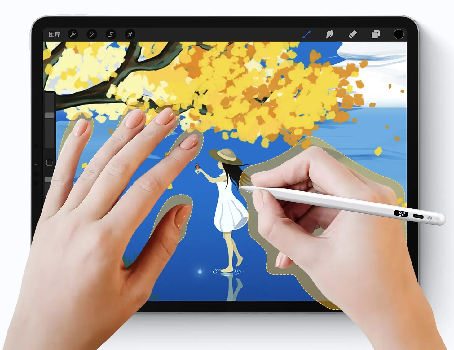 Stilou pentru tableta Dux Ducis SP-06 (White)