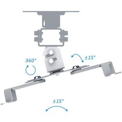Кронштейн для проектора PureMounts PM-SPIDER-10W (White) Thumb