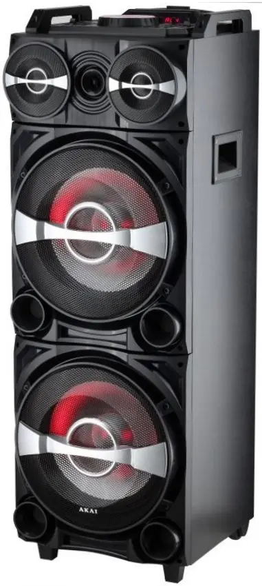 Акустическая система Akai DJ-222 (Black) - 2