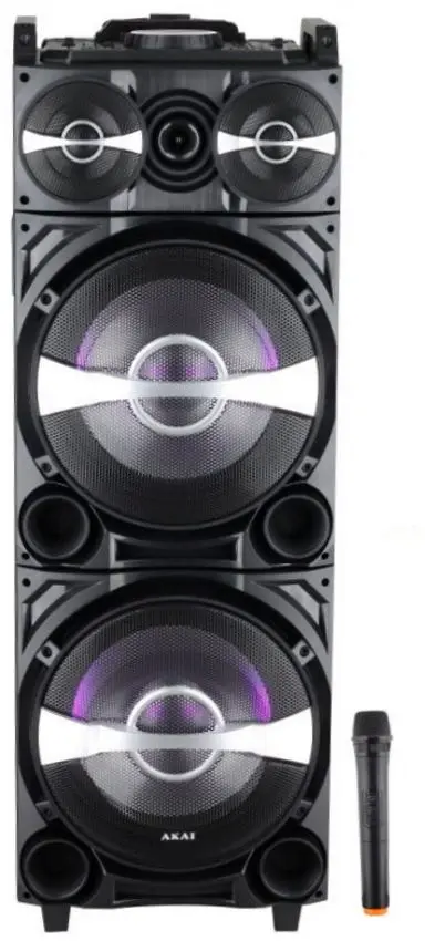 Акустическая система Akai DJ-222 (Black)