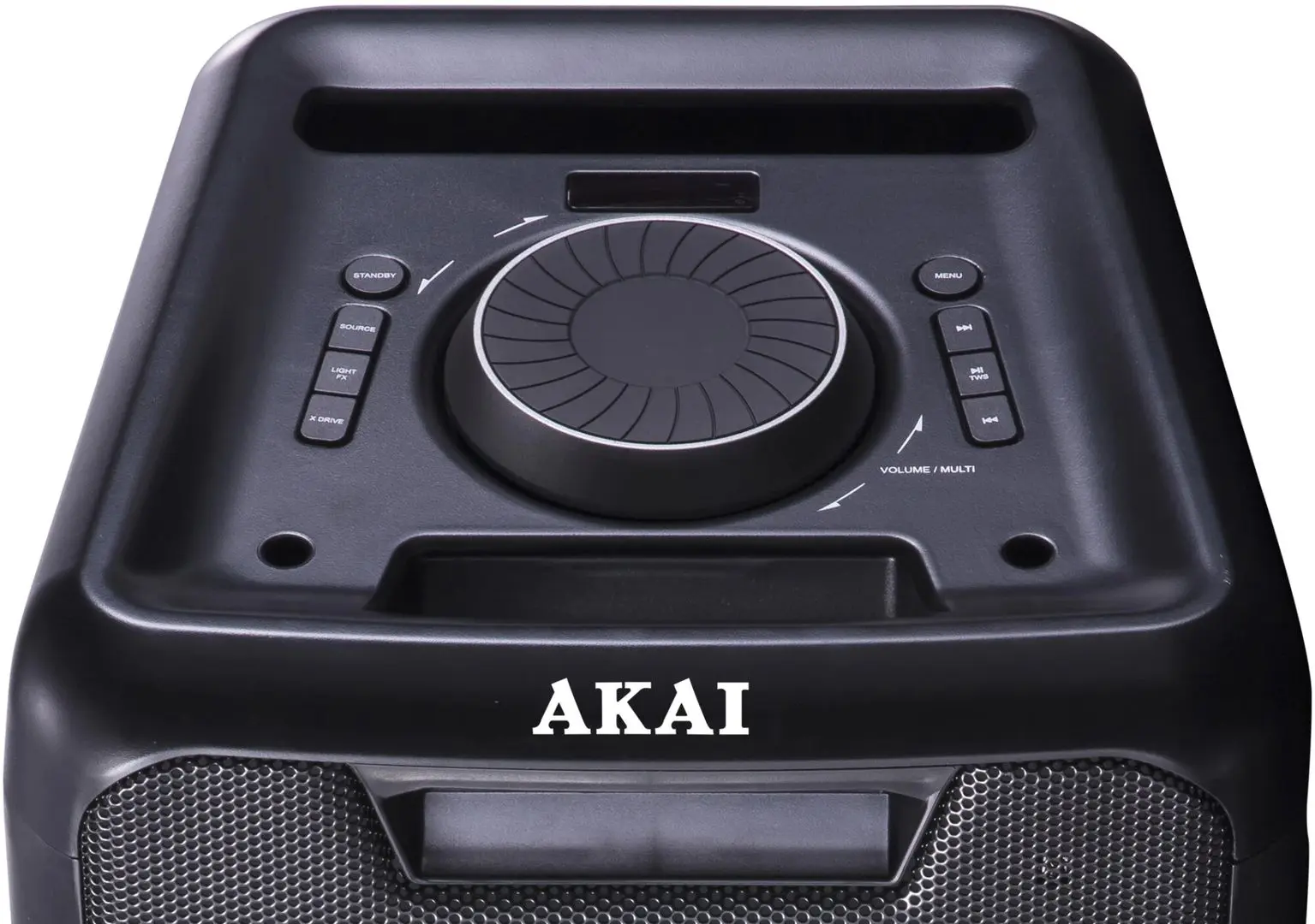 Портативная акустическая система Akai DJ-880 (Black) - 4