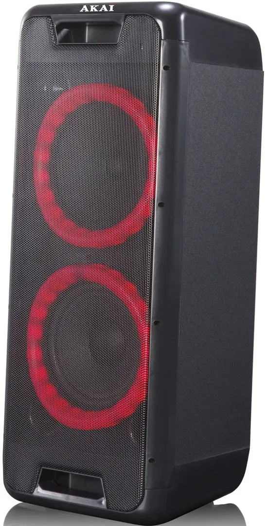 Портативная акустическая система Akai DJ-880 (Black) - 6