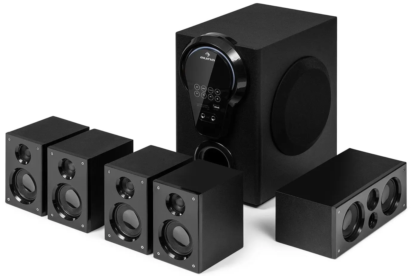 Акустическая система Auna Areal 525 DG 5.1 (Black) - 2