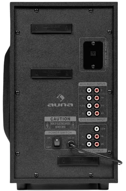 Акустическая система Auna Areal 525 DG 5.1 (Black) - 5