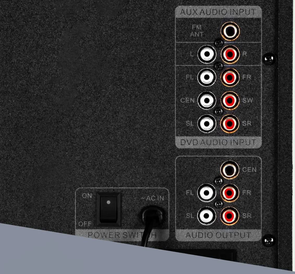 Акустическая система Auna Areal Touch 5.1 (Black) - 8