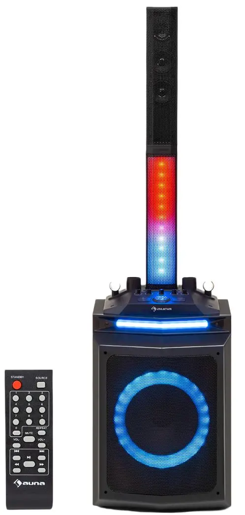 Sistem acustic Auna Clubmaster Tube Party (Black) - 2