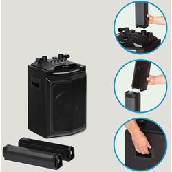 Sistem acustic Auna Clubmaster Tube Party (Black) Thumb