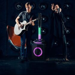 Sistem acustic Auna Clubmaster Tube Party (Black) Thumb