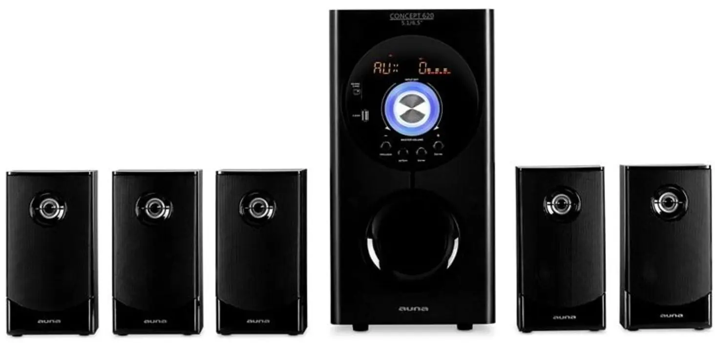 Акустическая система Auna Concept 620 (Black) - 2