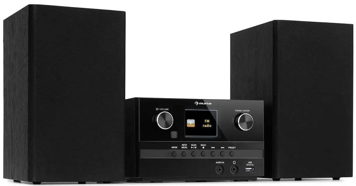 Акустическая система Auna Connect System S (Black) - 2