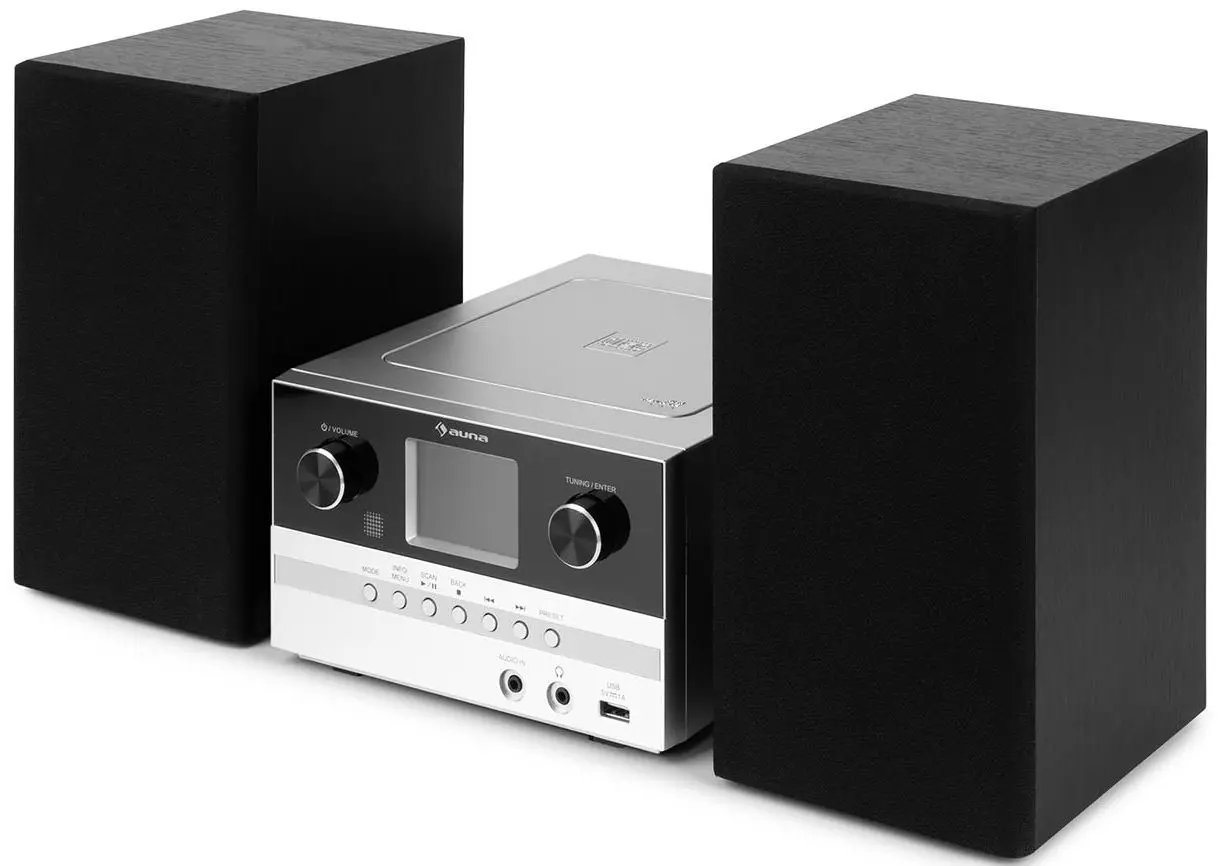 Акустическая система Auna Connect System S (Black/Silver) - 8