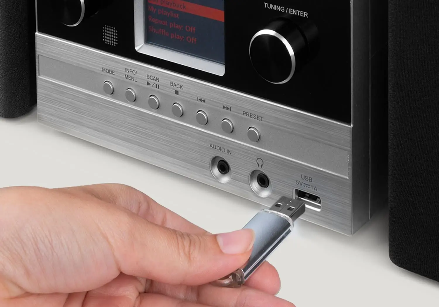 Акустическая система Auna Connect System S (Black/Silver) - 5